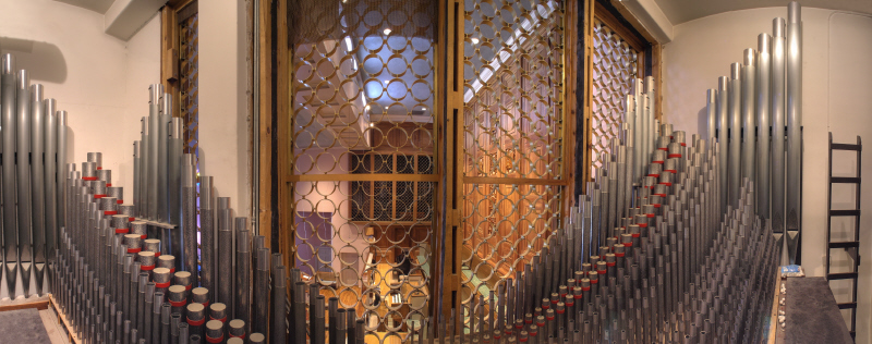 Immanuel Lutheran Pipe Organ Balcony, Albuquerque